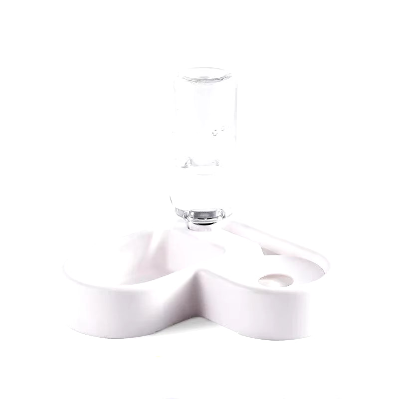 Bol 2 en 1 pour animaux de compagnie (petits chiens et chats)