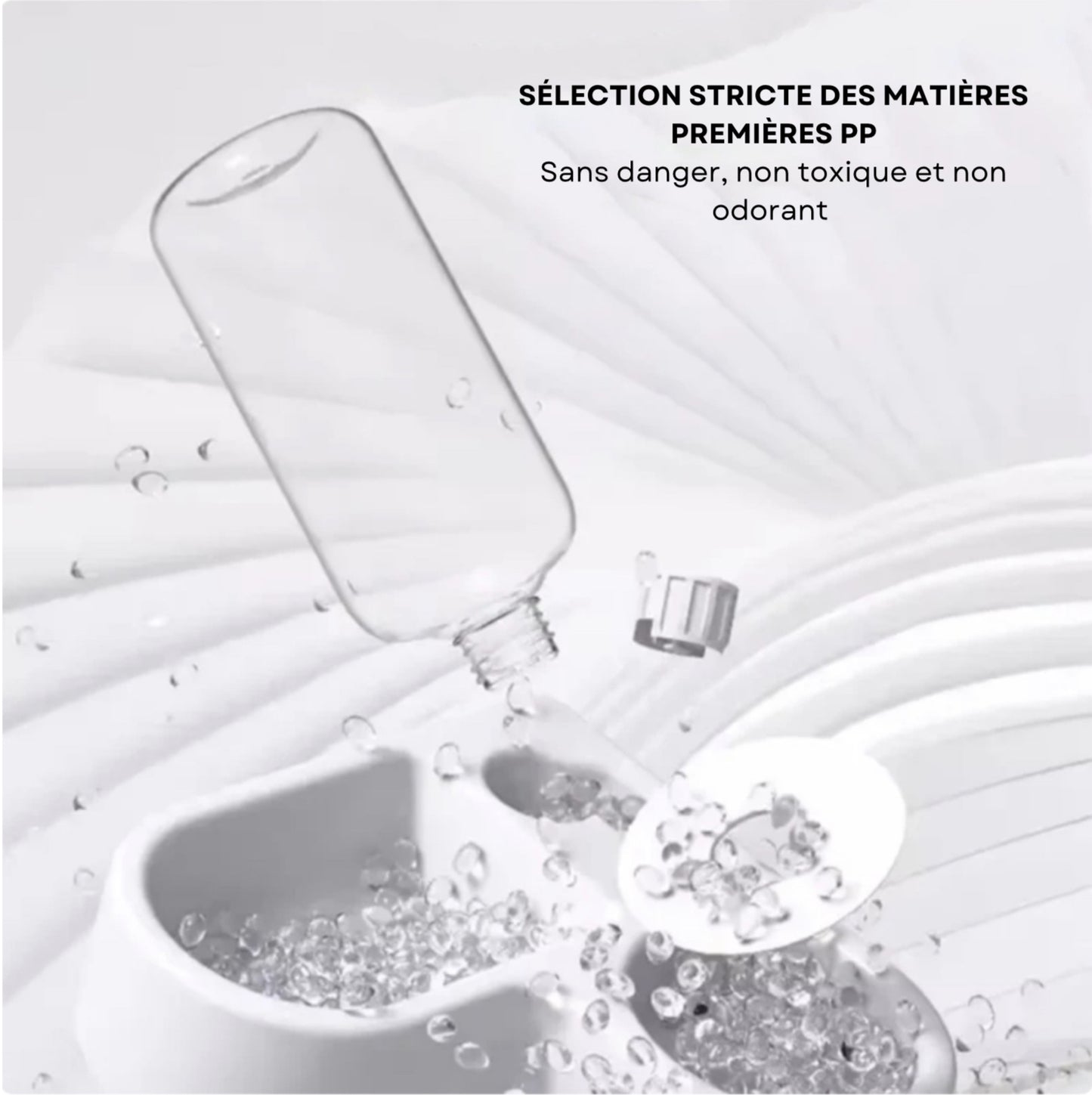 Bol 2 en 1 pour animaux de compagnie (petits chiens et chats)