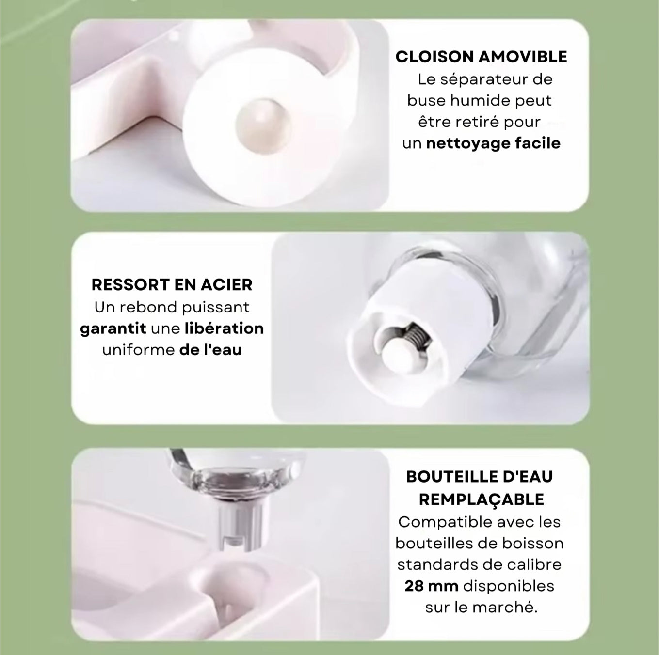 Bol 2 en 1 pour animaux de compagnie (petits chiens et chats)